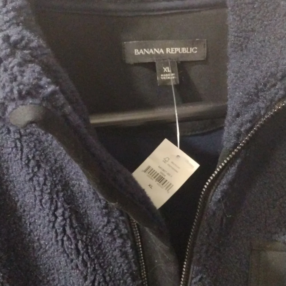 Banana Republic Sherpa Moto Jacket